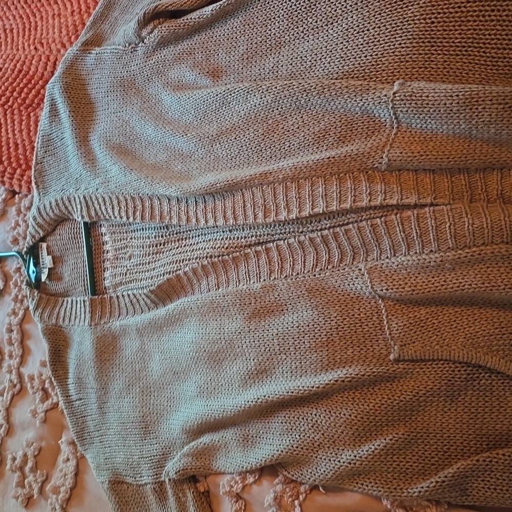 Show Me Your Mumu Mellow Easy Cardi Ojai Bull Skull Knit Cardigan Large
